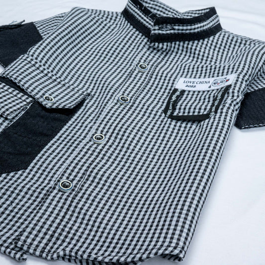 Boys Half Sleeves 2 Piece Suit | Stylish & Comfortable Summer Wear - kids clothing by New Outfit Pakistan - image 3