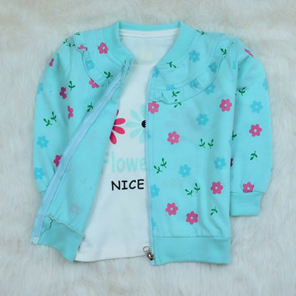 Girls Full Sleeve Suit 3 - pcs (5189)