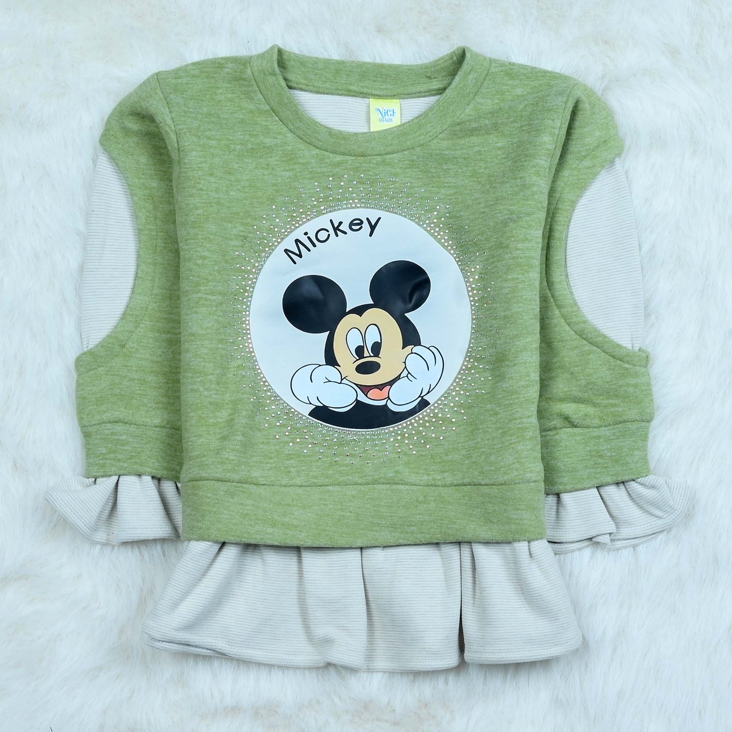 Girls Full Sleeve Suit 2-Pcs Set (5200)