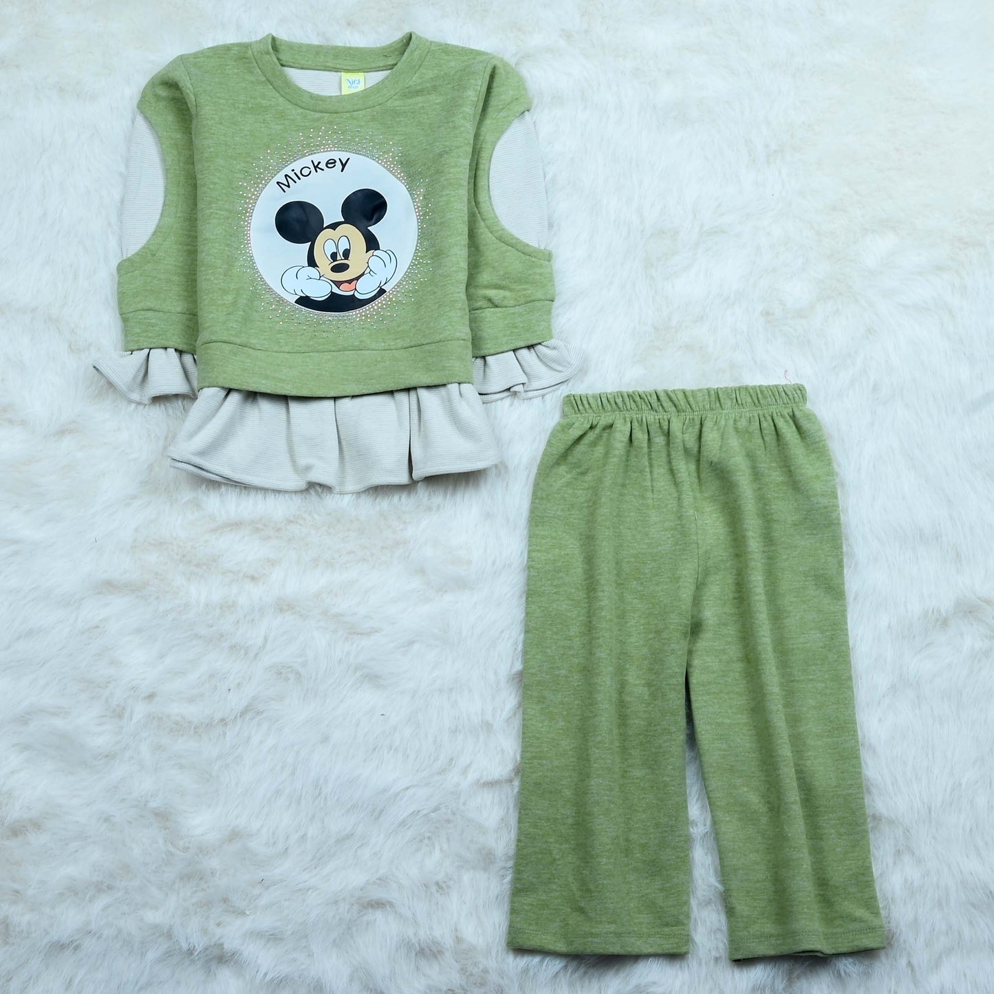 Girls Full Sleeve Suit 2-Pcs Set (5200)