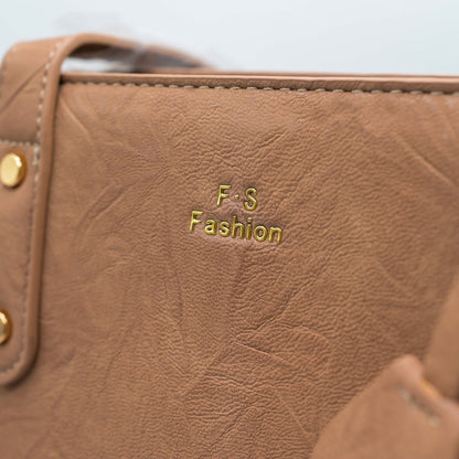 Elegant Light Brown Women’s Handbag