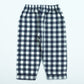Classic Navy Checkered Boys Night Suit