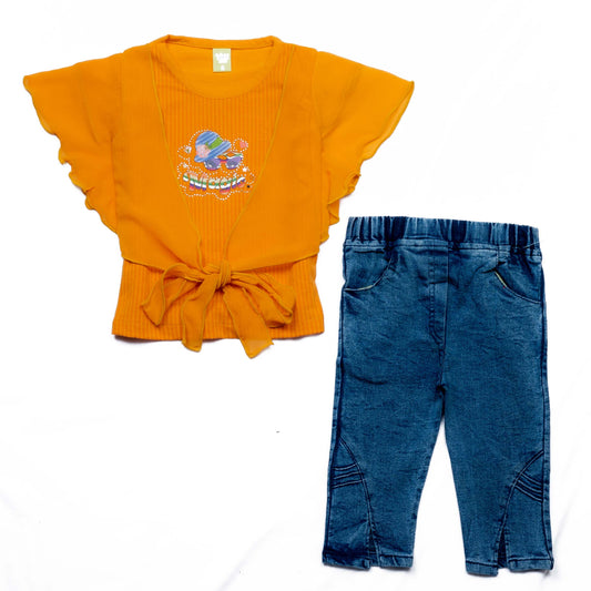 Girls Half Sleeves - kids clothing by New Outfit Pakistan - image 3