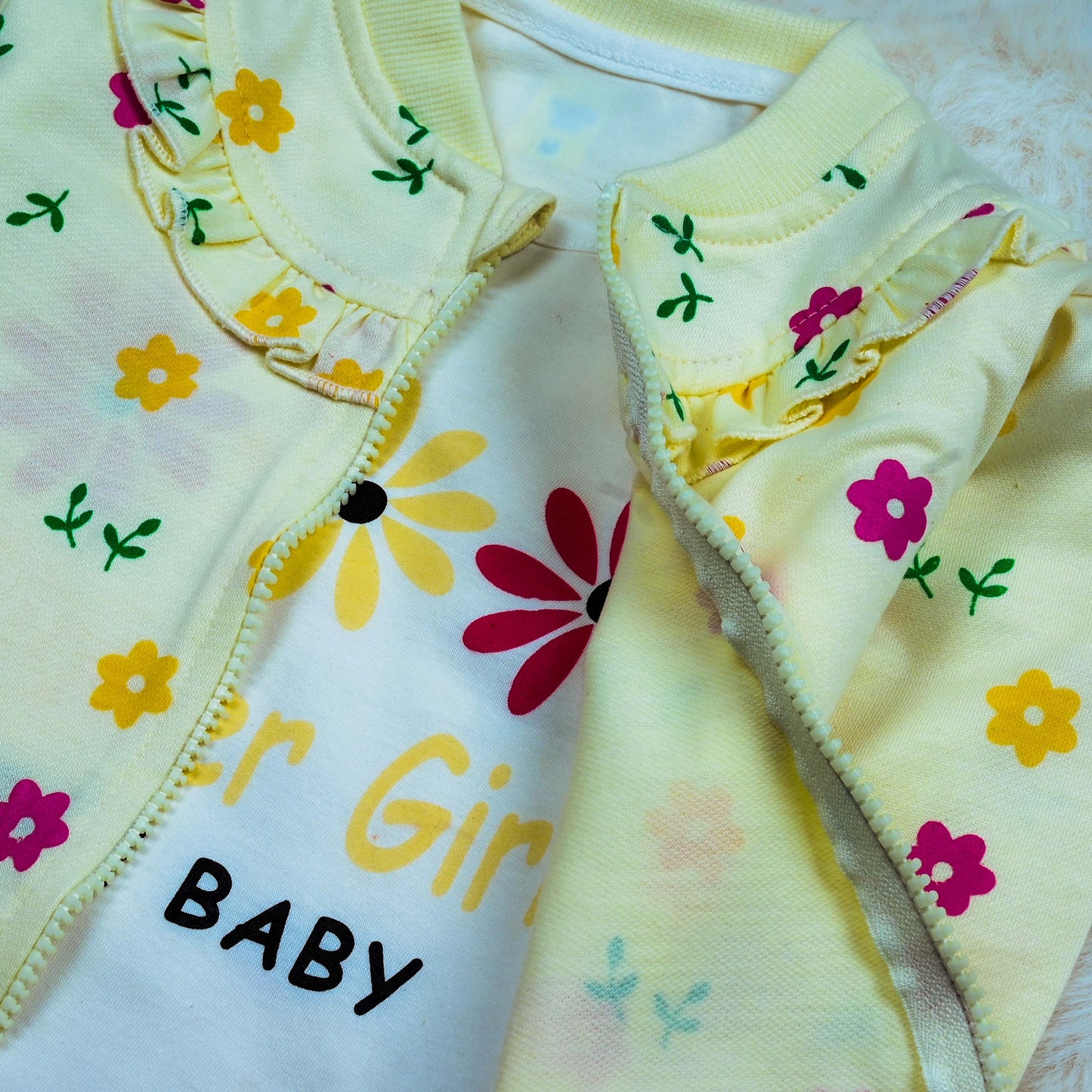 Girls Full Sleeve Suit 3 - pcs (5189)