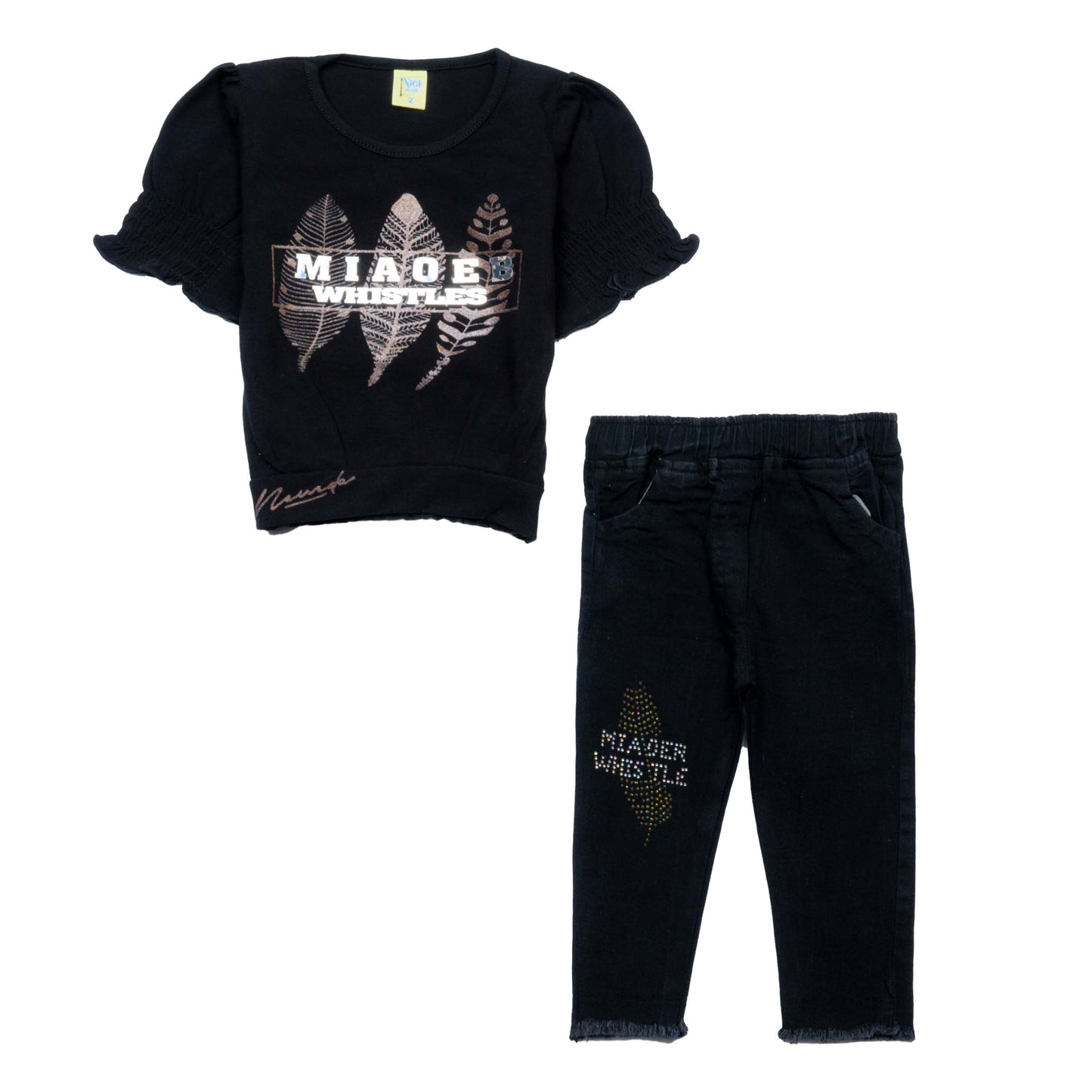 Girls Half Sleeves Suit (5065)