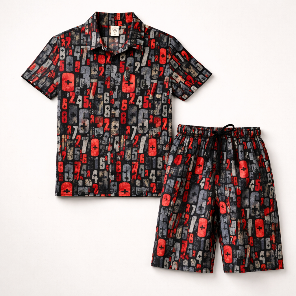 Boys Half Sleeve Suit (JB-2147)