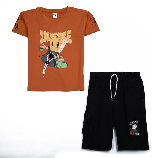 Boys Half Sleeve Suit - kids clothing by New Outfit Pakistan