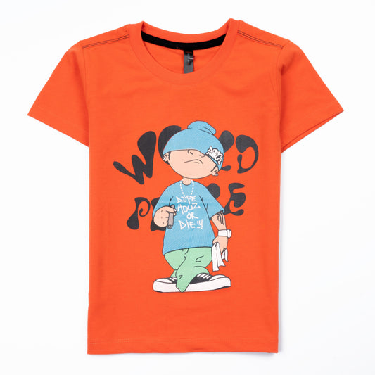 Boys Half Sleeve T-Shirt - kids clothing by New Outfit Pakistan