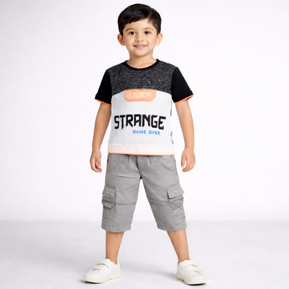 Boys Half Sleeve Suit (JB-1804)