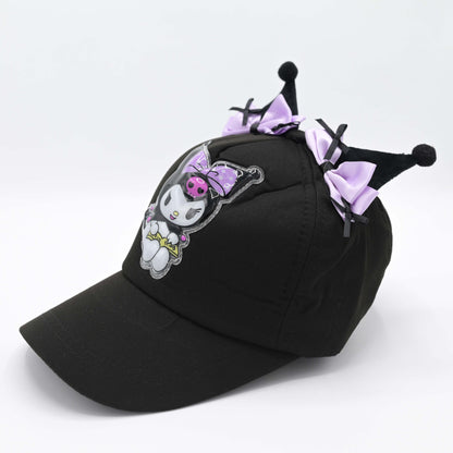 Kids 3D Cap (Ears & Ribbon Bows)