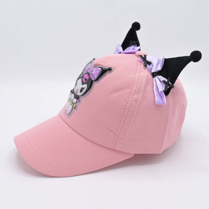 Kids 3D Cap (Ears & Ribbon Bows)