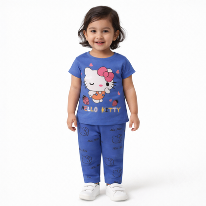 Girls Half Sleeve Suit (5120)