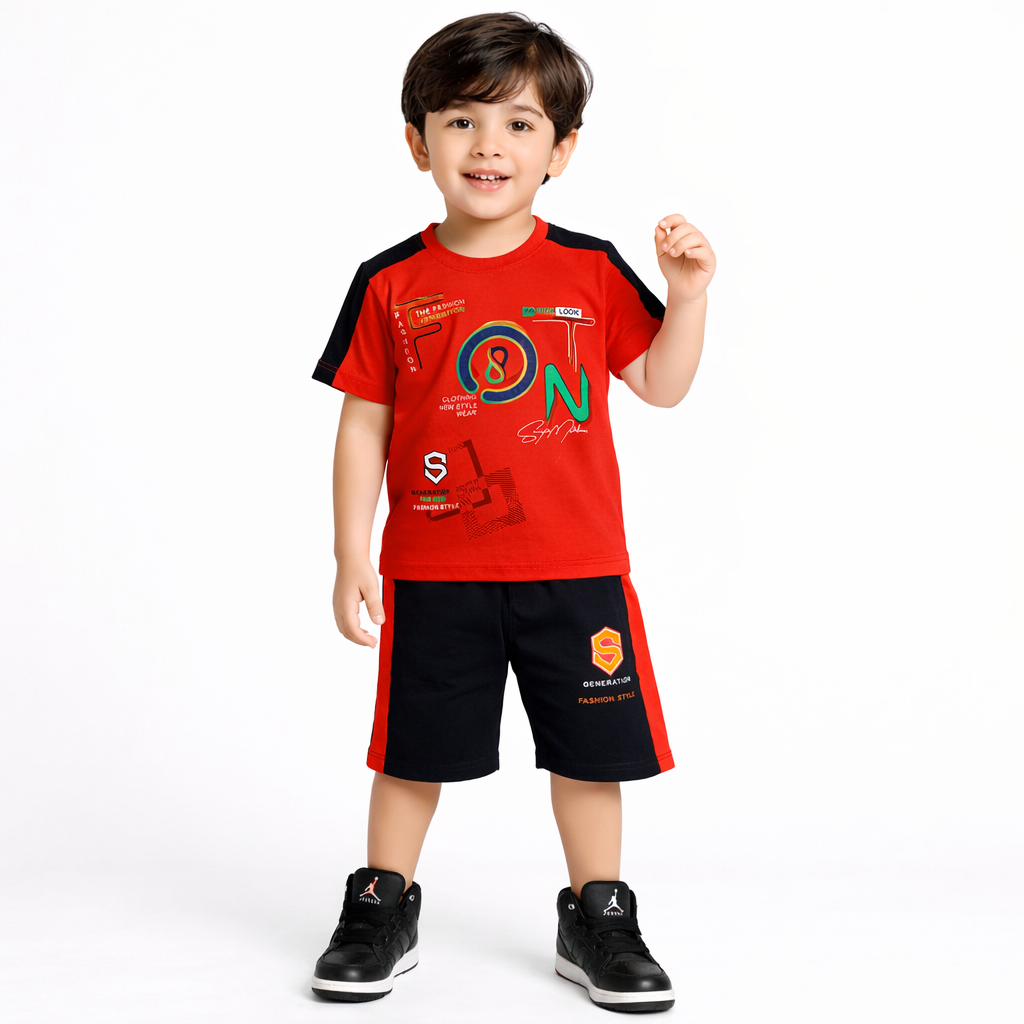 Boys Half Sleeve Suit (JB 010)