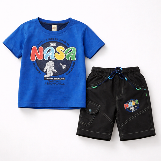 Boys Half Sleeve Suit - kids clothing by New Outfit Pakistan