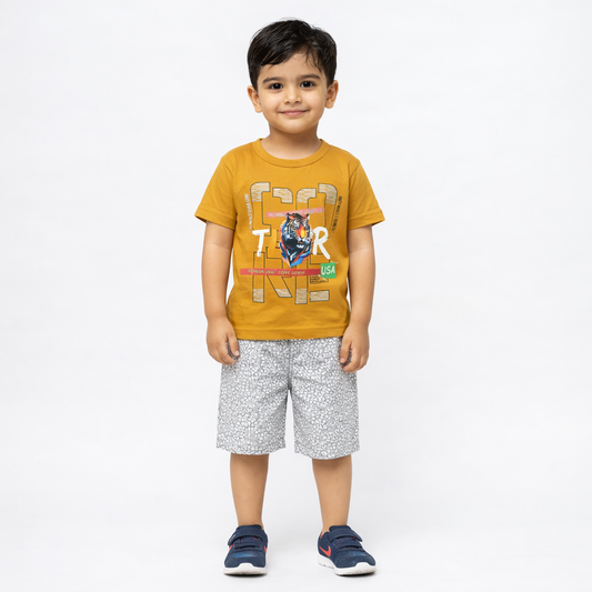 Boys Half Sleeve Suit - kids clothing by New Outfit Pakistan - image 3