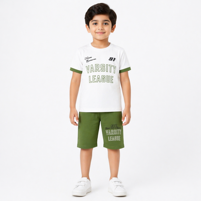 Boys Half Sleeve Suit (1199)