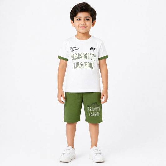 Boys Half Sleeve Suit (1199)