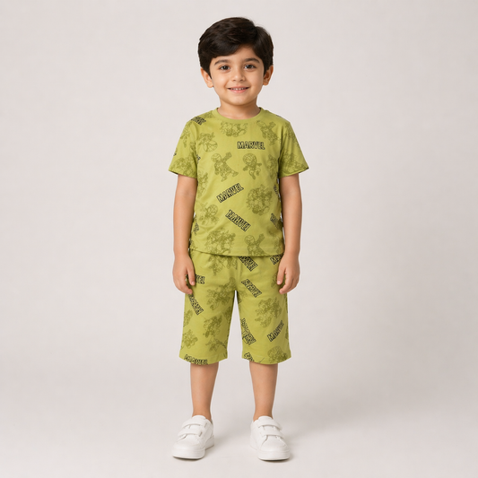 Boys Half Sleeve Suit (1188)