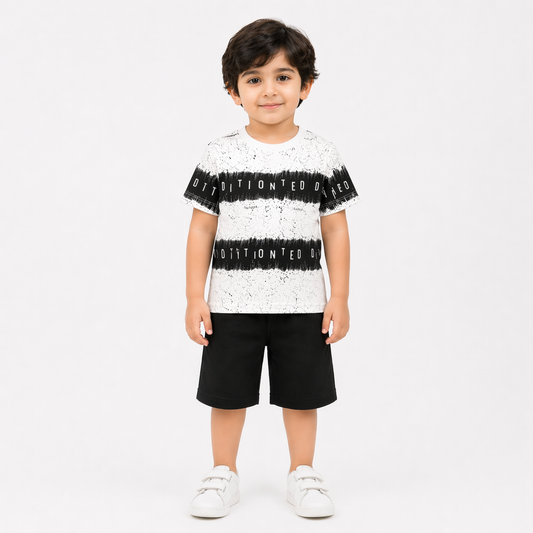 Boys Half Sleeve Suit - kids clothing by New Outfit Pakistan