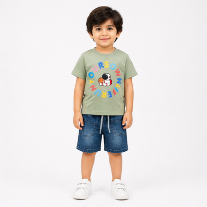 Boys Half Sleeve Suit (1133)