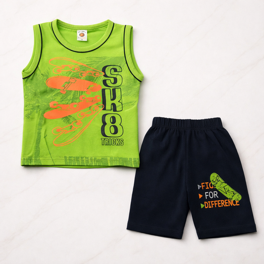 Boys Sando Suit - kids clothing by New Outfit Pakistan