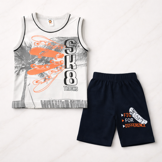 Boys Sando Suit - kids clothing by New Outfit Pakistan - image 3