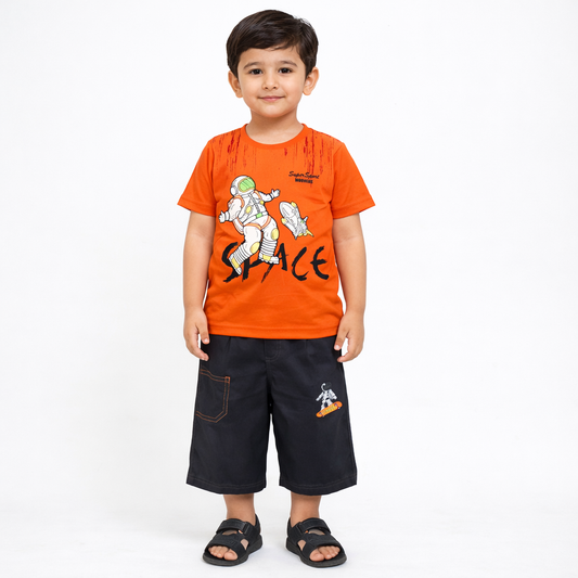 Boys Half Sleeve Suit - kids clothing by New Outfit Pakistan - image 3