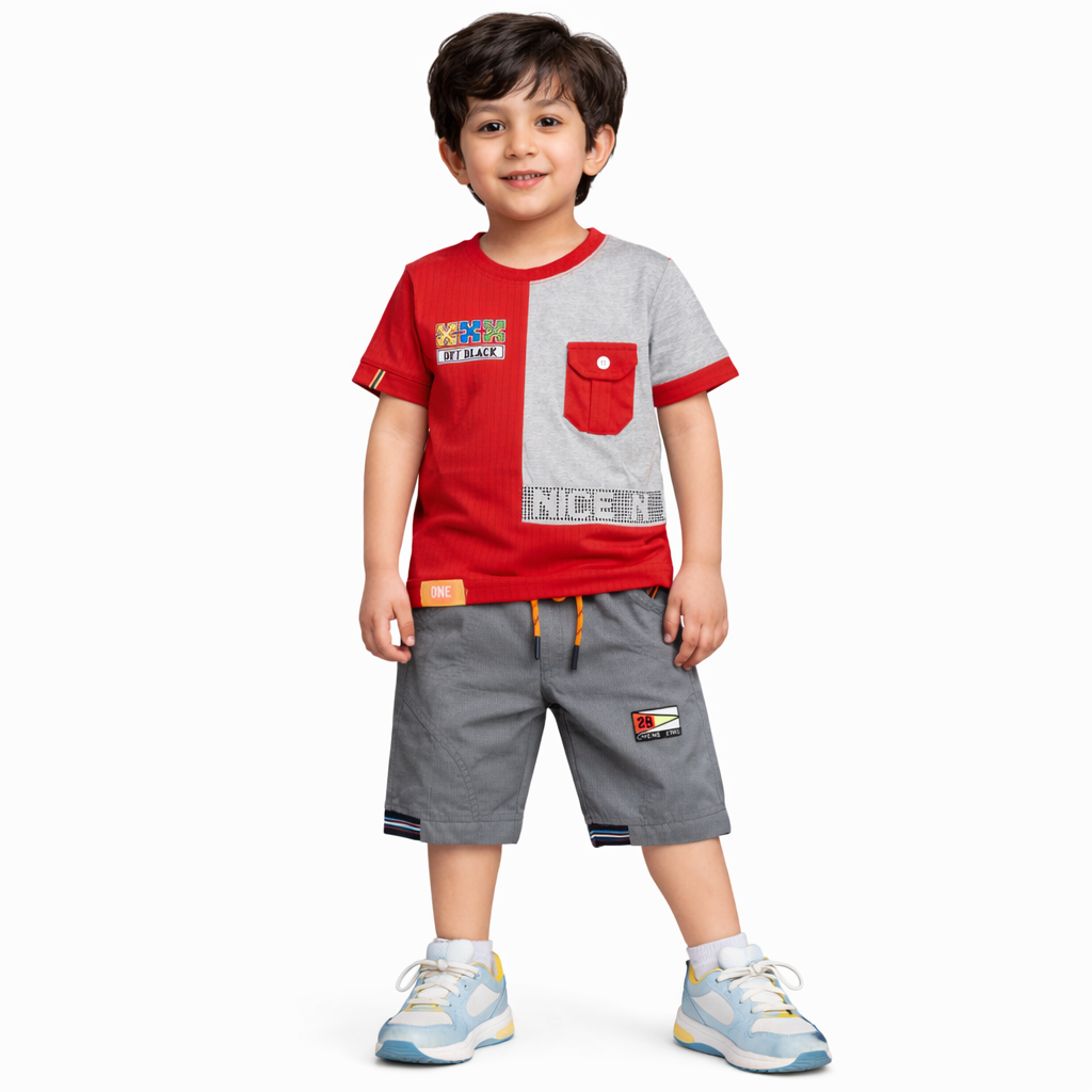 Boys Half Sleeve Suit (JB-1881)