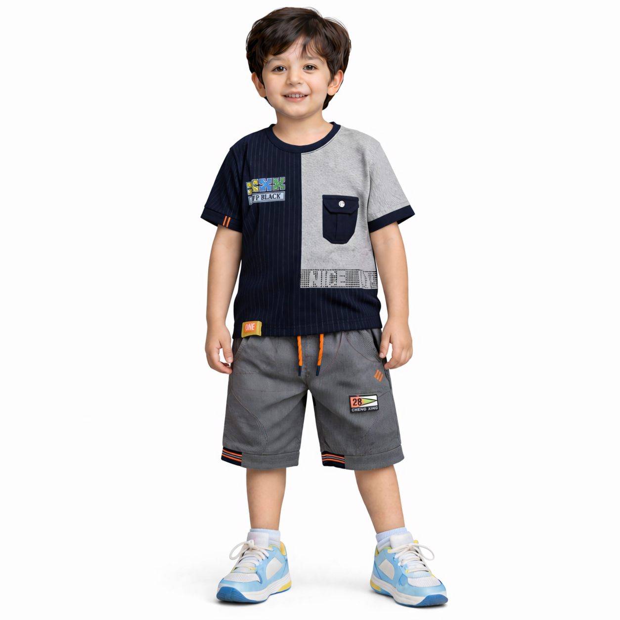 Boys Half Sleeve Suit (JB-1881)