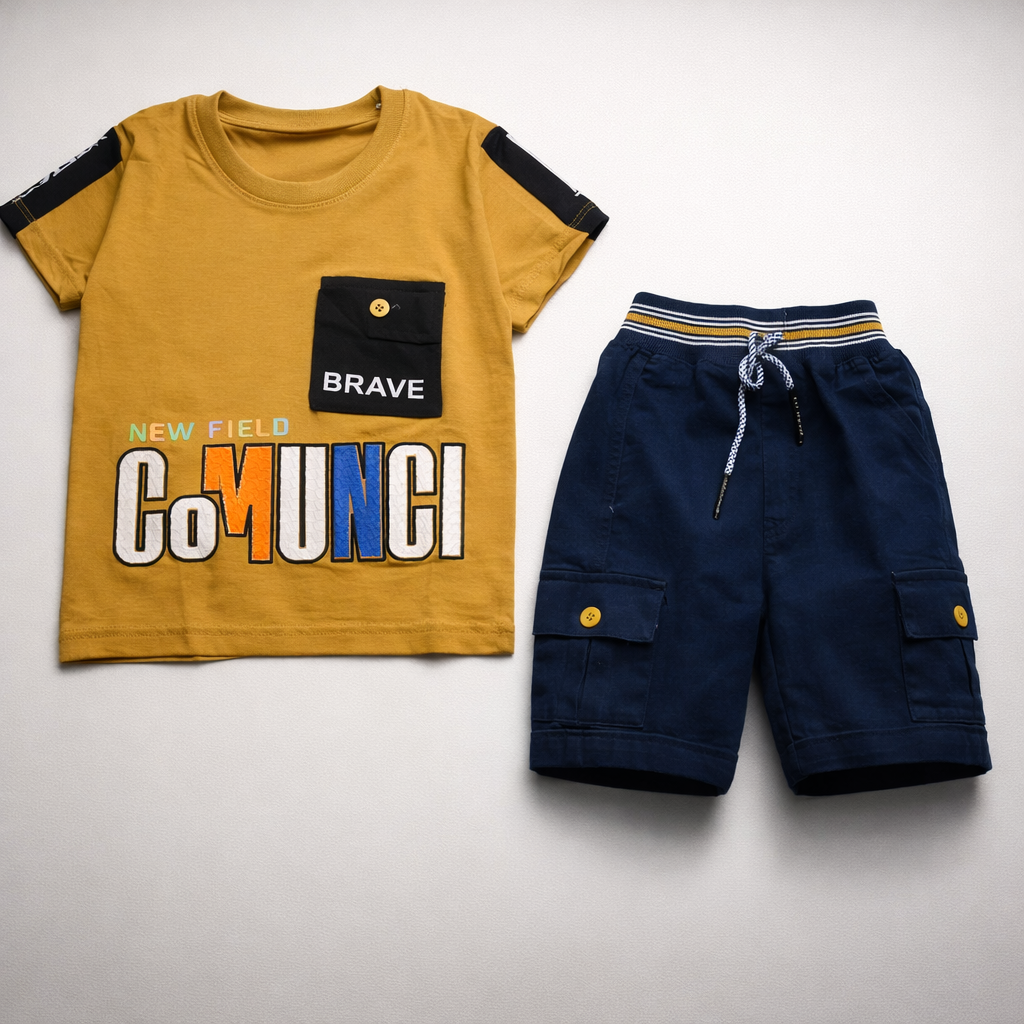 Boys Half Sleeve Suit (JB-1895)