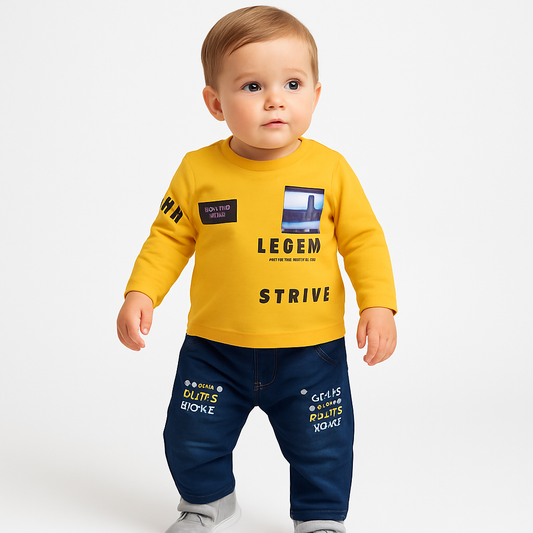 Infant Full Sleeve Suit - kids clothing by New Outfit Pakistan - image 3