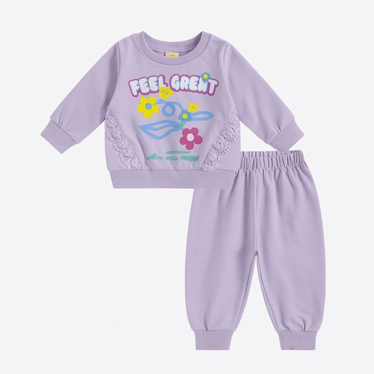 Girls Full Sleeve Suit (5195)