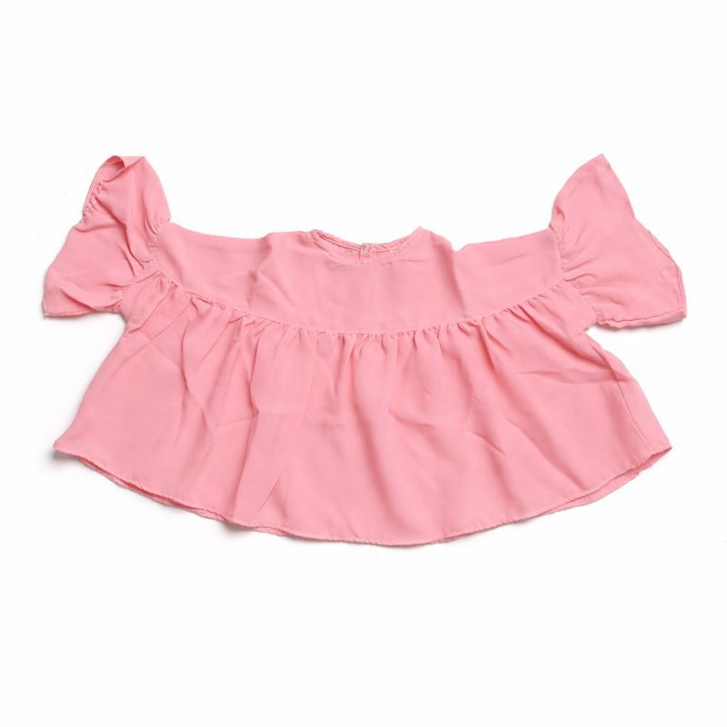 Girls Drop Sholder Top (JB-EG114)
