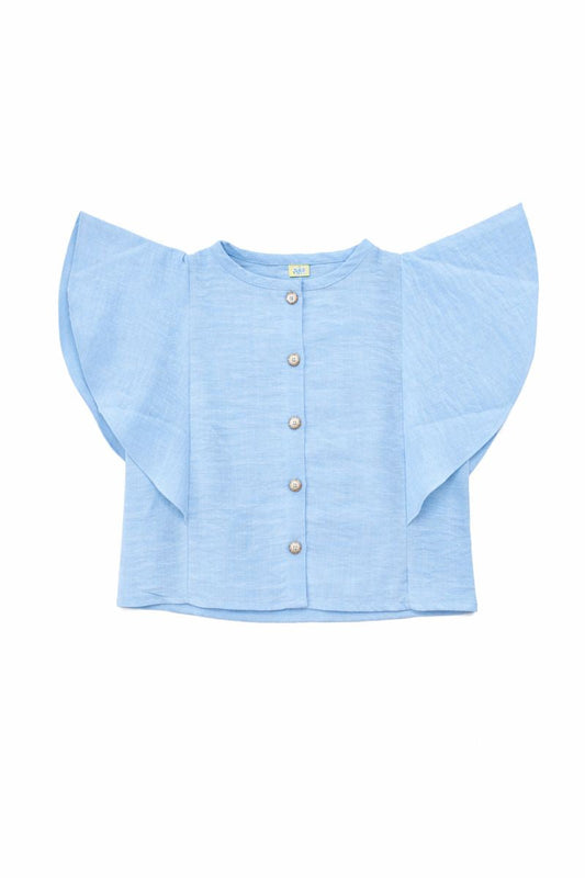 Girls Drop Sholder Top - kids clothing by New Outfit Pakistan - image 3