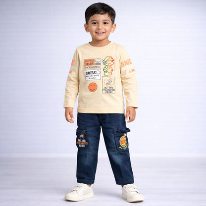 Boys Full Sleeve Suit (1868)