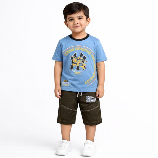 Boys Half Sleeve SUit - kids clothing by New Outfit Pakistan - image 3