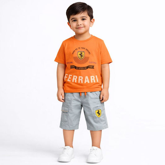 Boys Half Sleeve Suit - kids clothing by New Outfit Pakistan