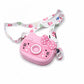 Cute Camera-Style Silicone Sling Bag for Kids & Girls - kids clothing by New Outfit Pakistan - image 2