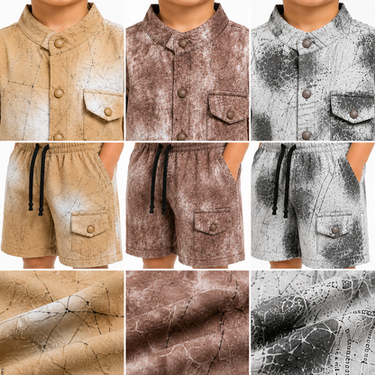 Boys Summer Co-Ord Set Collection (Pack of 3) – China Imported Fabric