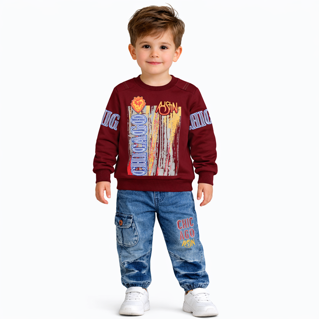 Boys Full Sleeve Suit (jb01)