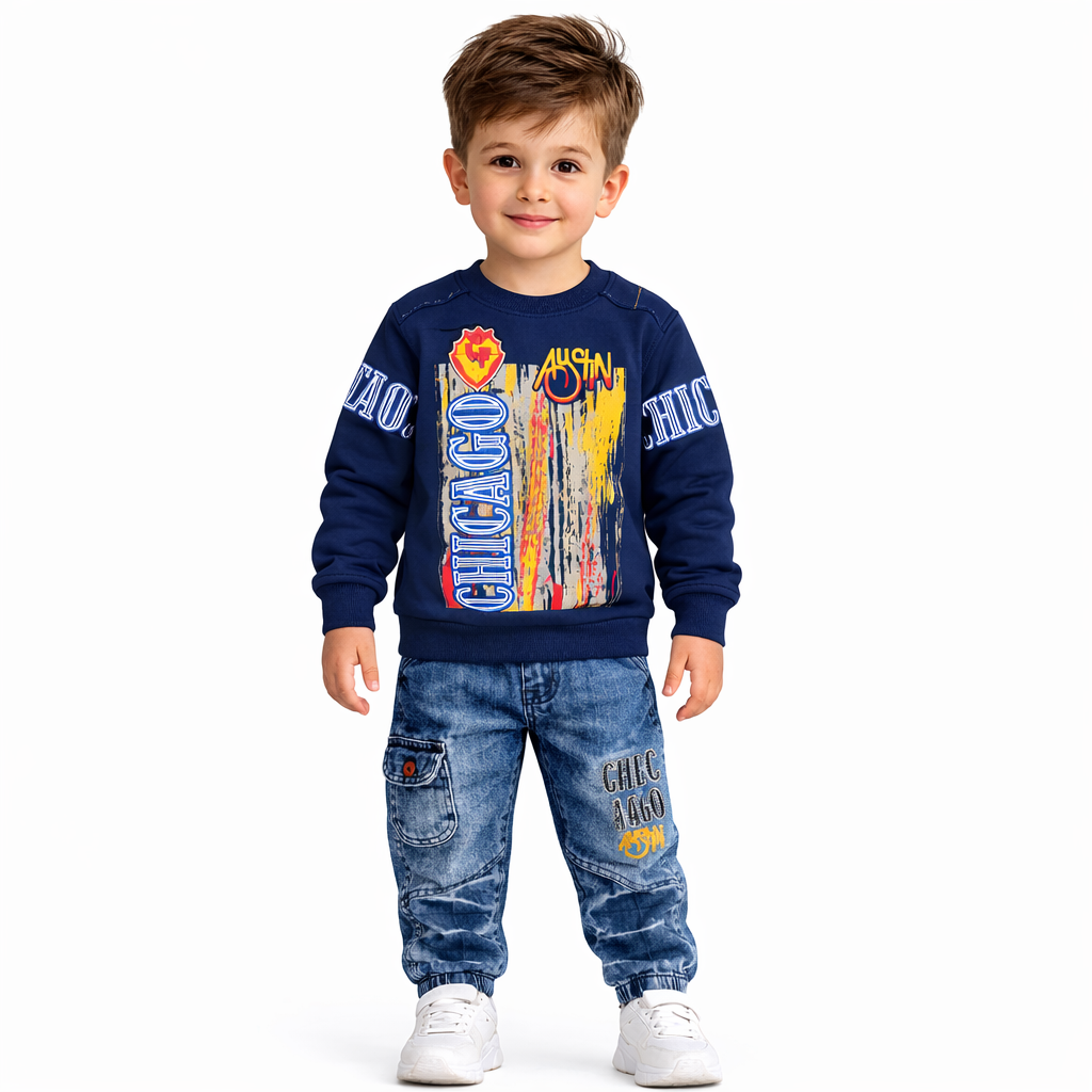 Boys Full Sleeve Suit (jb01)