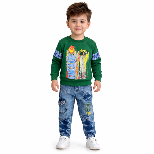 Boys Full Sleeve Suit (jb01)