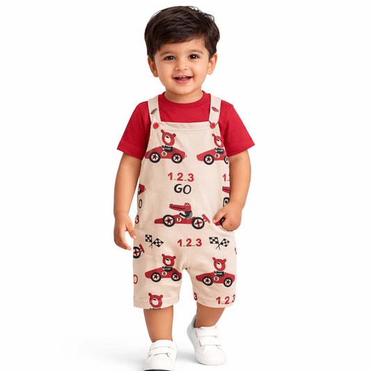 2 Pcs Boys Romper Impotant Fabric (JB-EB243)