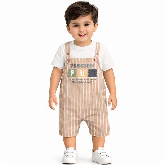 2 Pcs Boys Romper Imported Fabric (JB-EB240)
