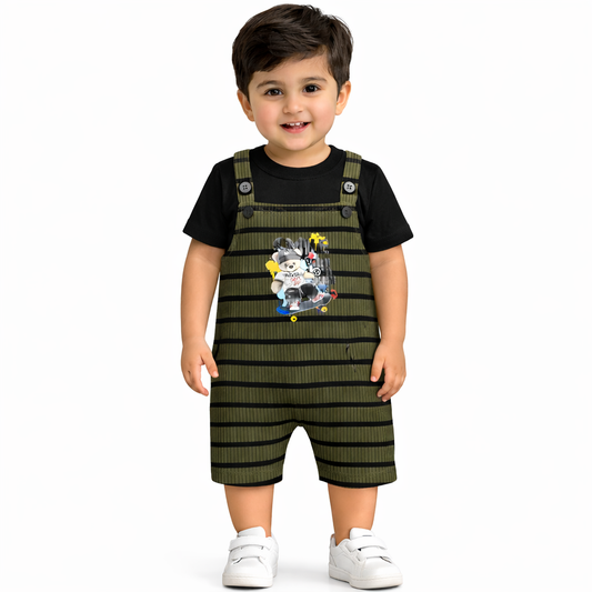 2 Pcs Boys Romper Imported Fabric (JB-EB246)