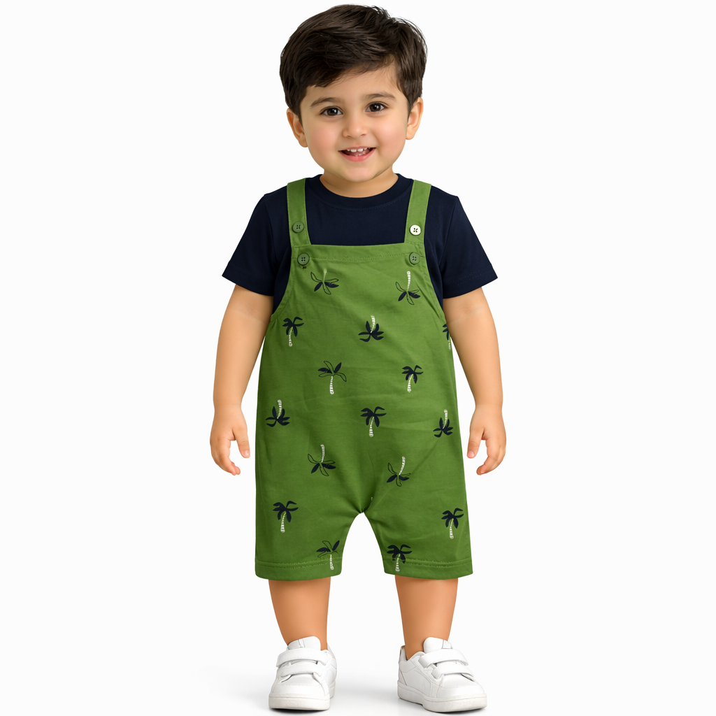 2 Pcs Boys Romper Imported Fabric (JB-EB244)