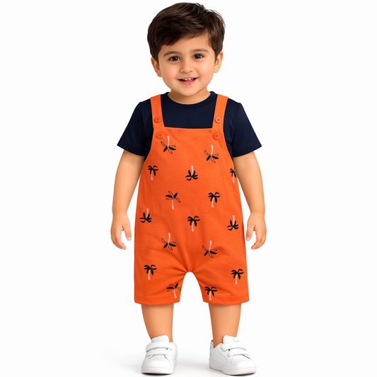 2 Pcs Boys Romper Imported Fabric (JB-EB244)