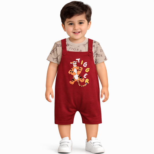 2 Pcs Boys Romper Imported Fabric (JB-EB242)