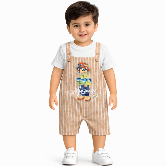 2 Pcs Boys Romper Imported Fabric (JB-EB245)