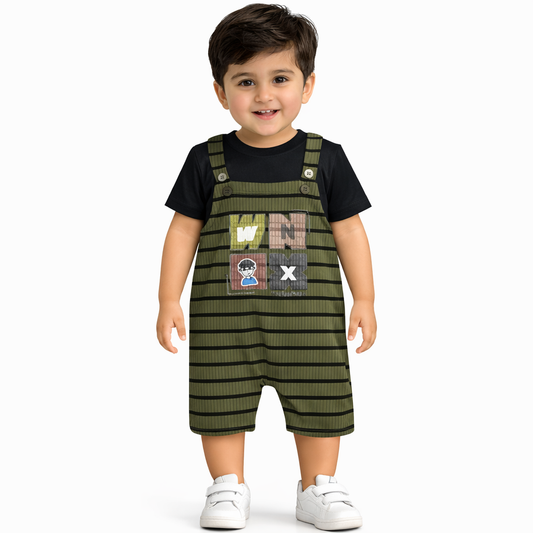2 Pcs Boys Romper Impotant Fabric (JB-EB239)